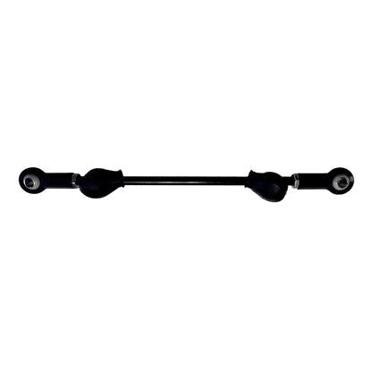 Top view of the ICE Trikes Adventure, Sprint or 2016 and Later VTX Track Rod in black against a white background.