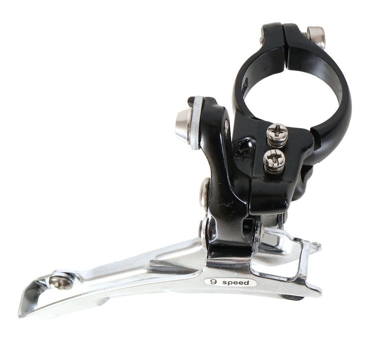 microSHIFT Double2 Speed Take Off Front Derailleur studio image clamp