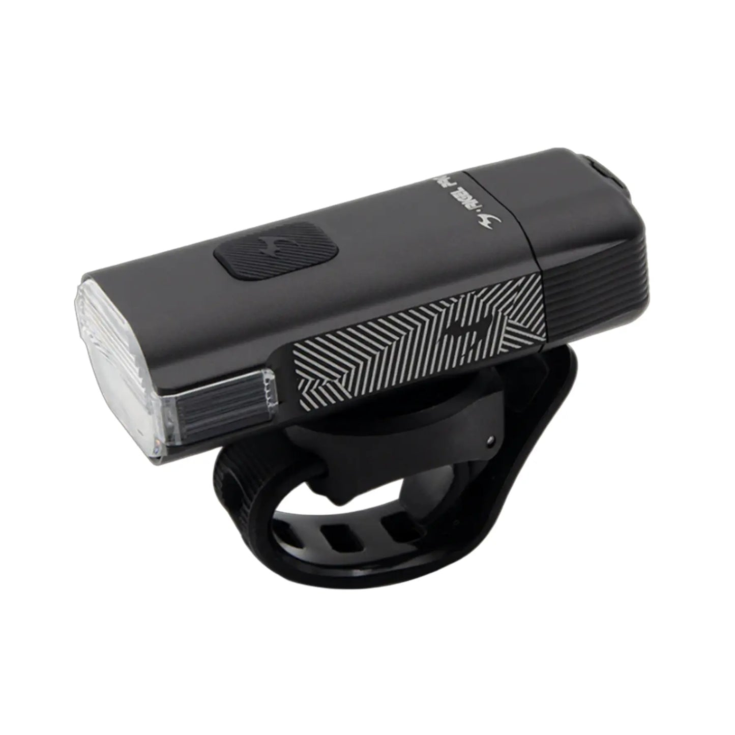 Image of the Moon Rigel Pro 1000 Lumen Headlight in black against a white background.