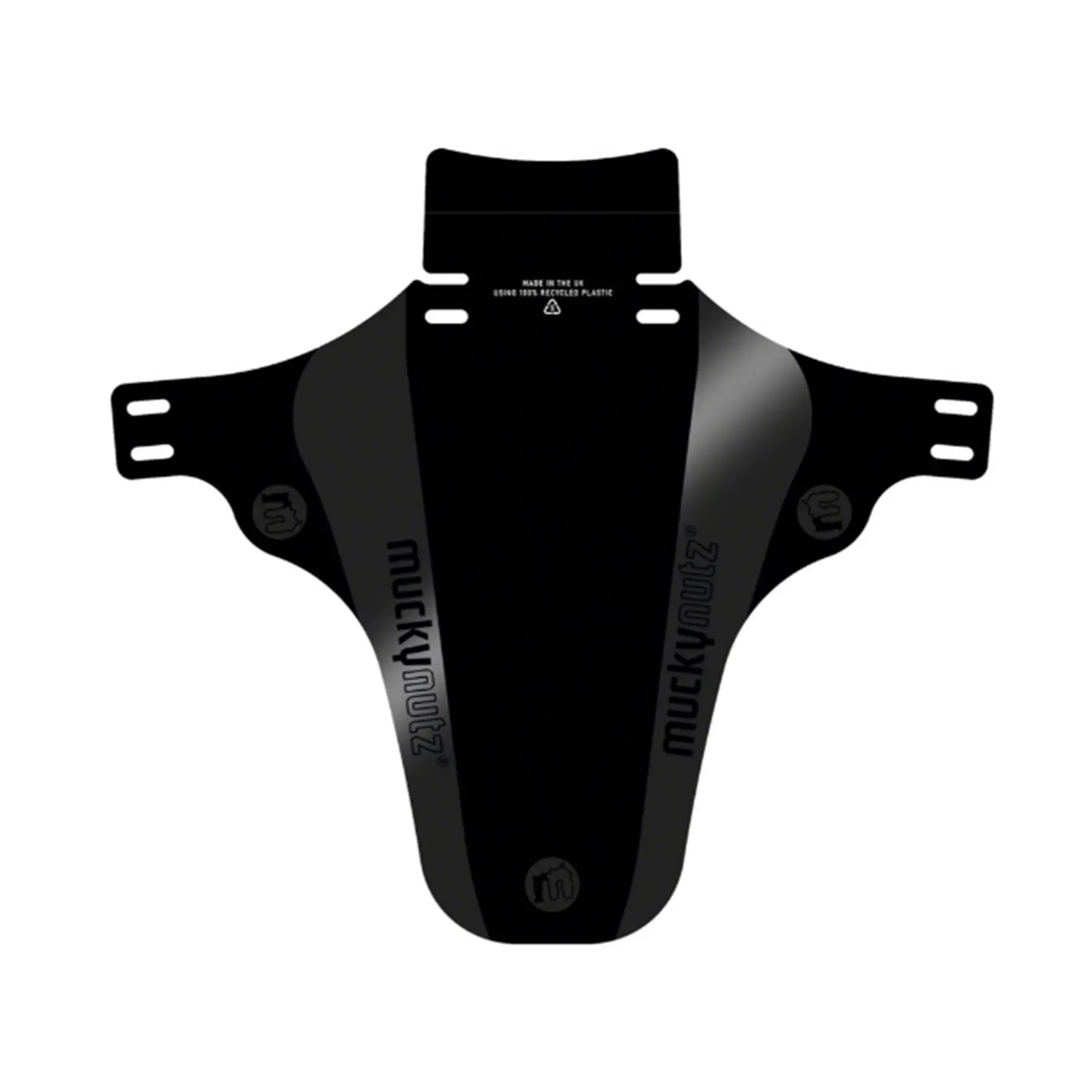 Image of the Mucky Nutz Black Face Fender against a white background.