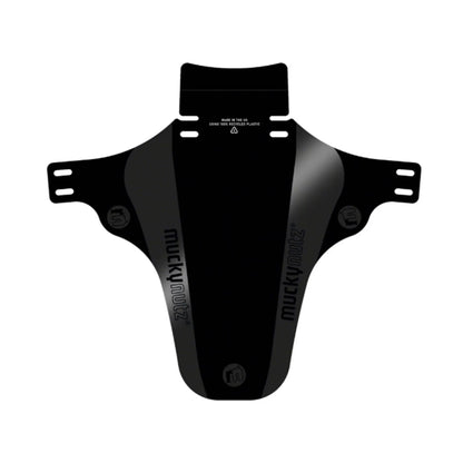 Image of the Mucky Nutz Black Face Fender against a white background.