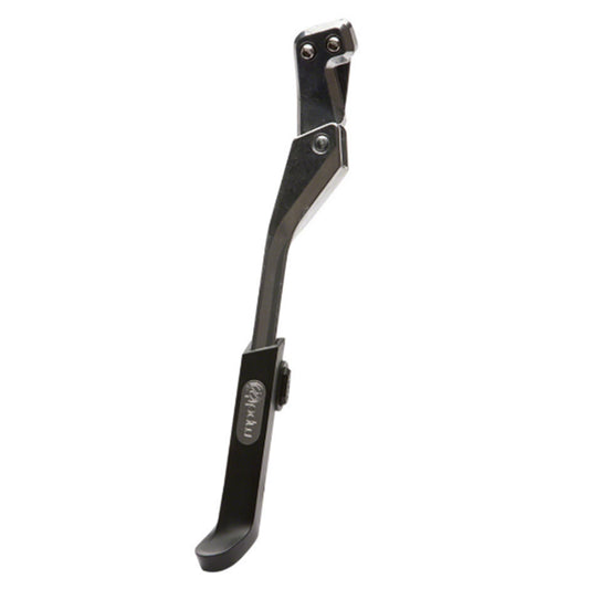 Image of a Portland Design Works Power Stance Rear Mount Adjustable Kickstand for bicycles against a white background.