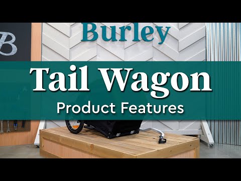 Burley Tail Wagon Pet Trailer product demo video by Burley