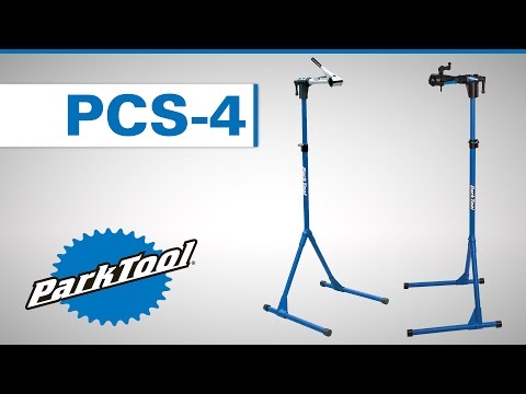 Park Tool PCS-4.1 Repair Stand with 100-5C Linkage Clamp video.