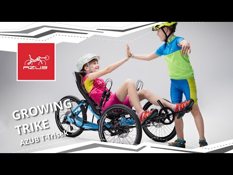View info about the Azub T-Trisek, "The Growing Trike" on Azub's Youtube channel.