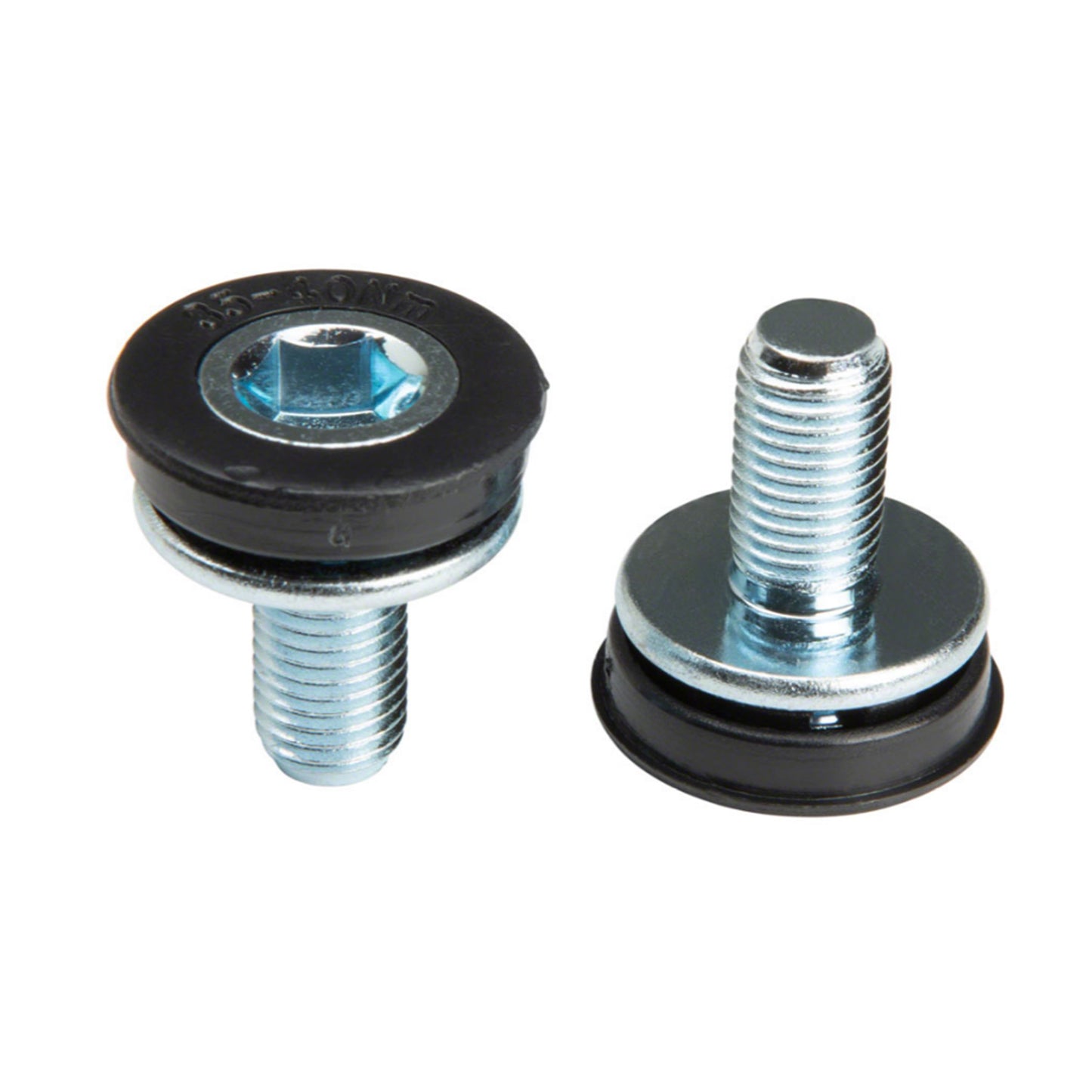 Image of a pair of Problem Solvers Crank Arm Fixing Bolts against a white background.