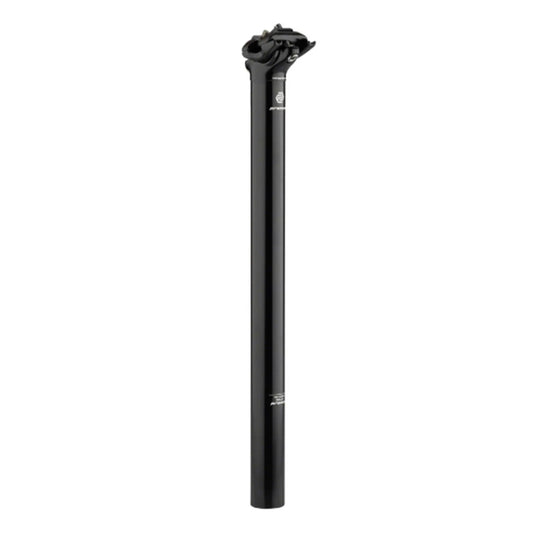 View of the Promax SP-1 30.9 x 400mm Black Seatpost against a white background.