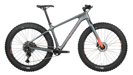 Salsa Cycles Beargrease Carbon Cues 11 27.5" Gray Fat Bike snow winter mountain bicycle