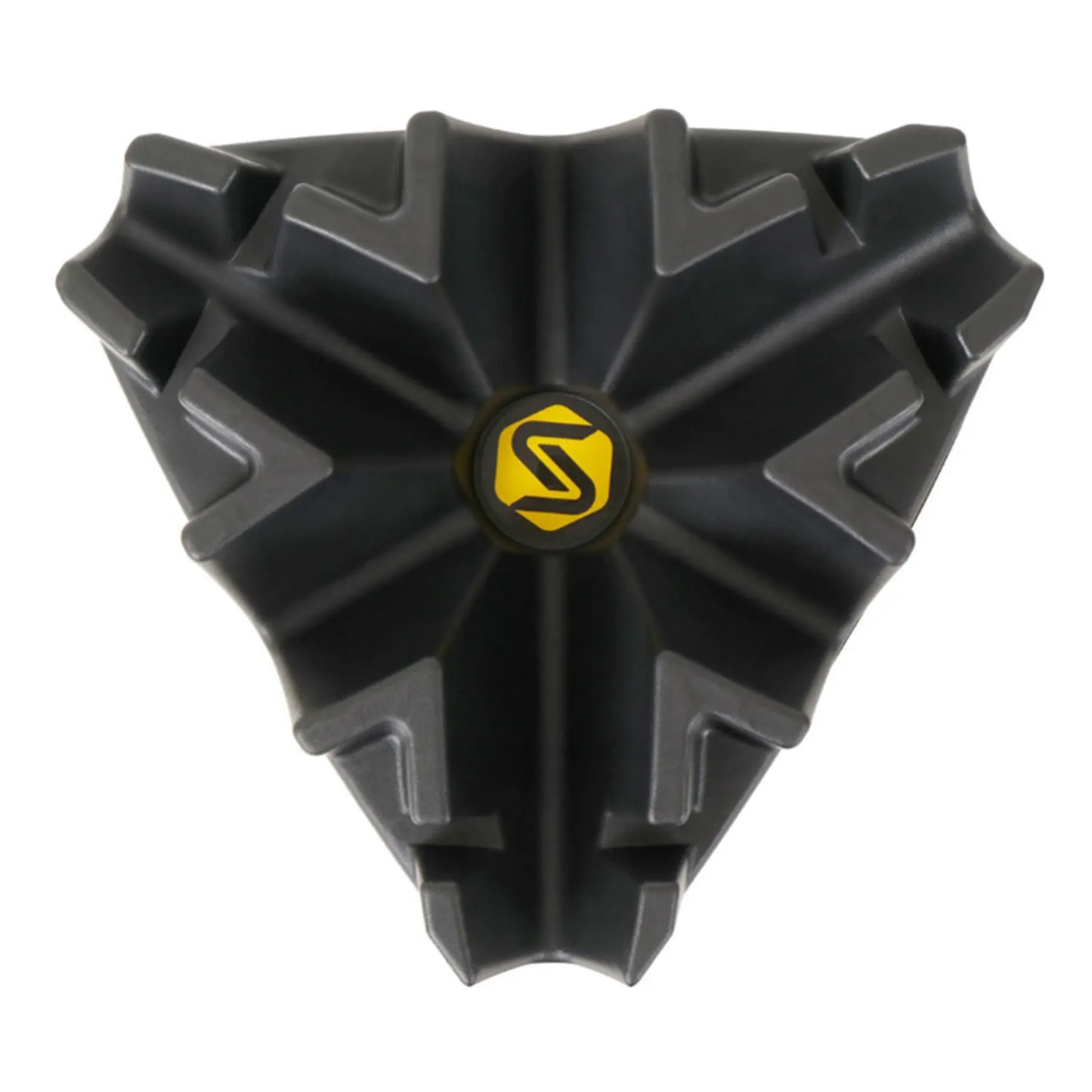 Top view of the Saris Indoor Bike Trainer Climbing Riser Block against a white background.