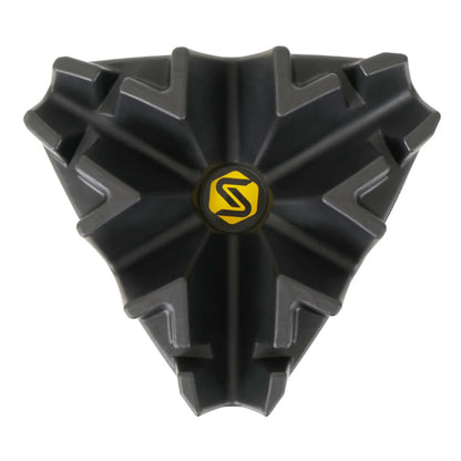 Top view of the Saris Indoor Bike Trainer Climbing Riser Block against a white background.