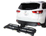 Saris MHS Duo Modular System 2 Bike Carrier Fits 1 1/4" or 2" Complete Hitch Rack Back View Open Studio Image