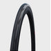 Schwalbe Pro One Super Race V-Guard Tubeless Folding Black Tire 700c x 25mm, front quarter view