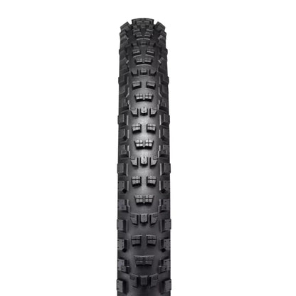 Tread profile of the black Specialized Eliminator Grid Trail T7 TLR Trail Tire 27.5/650B x 2.4 inch (61-584mm) against a white background.