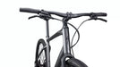 Specialized Sirrus X 4.0 Smoke Grey Black cross bike hybrid path and pavement front close view
