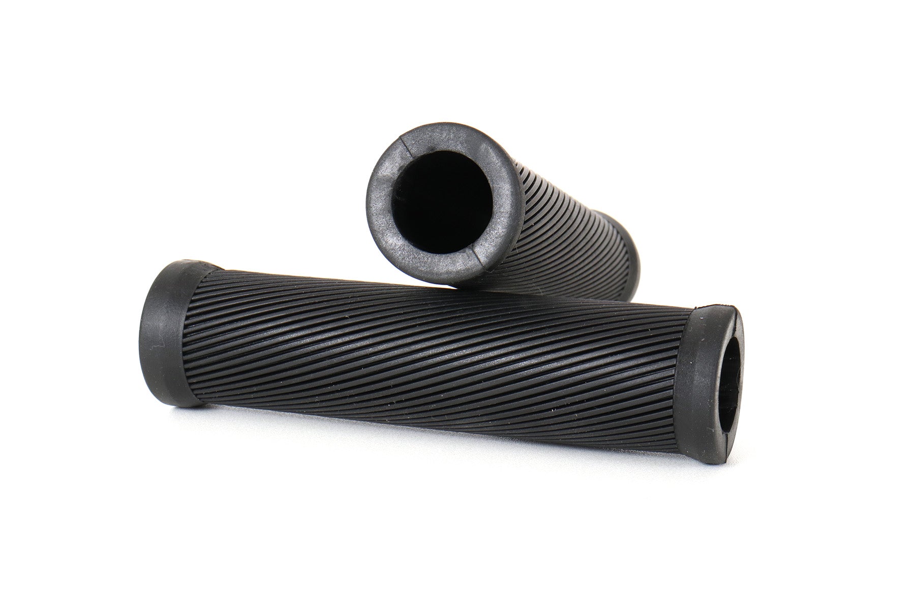 Sunlite Grips Spiral 125mm Black studio image front and side