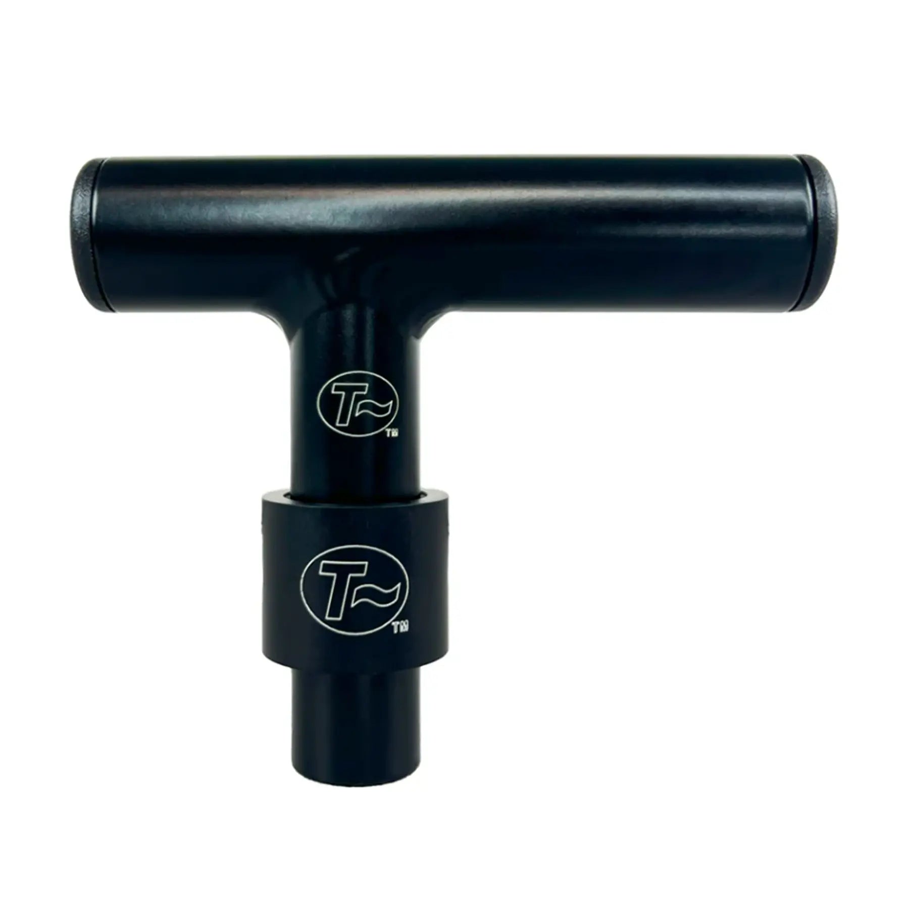 Front view of the T-Cycle Cockpit Mini T 3.75 inch without cable hole against a white background.