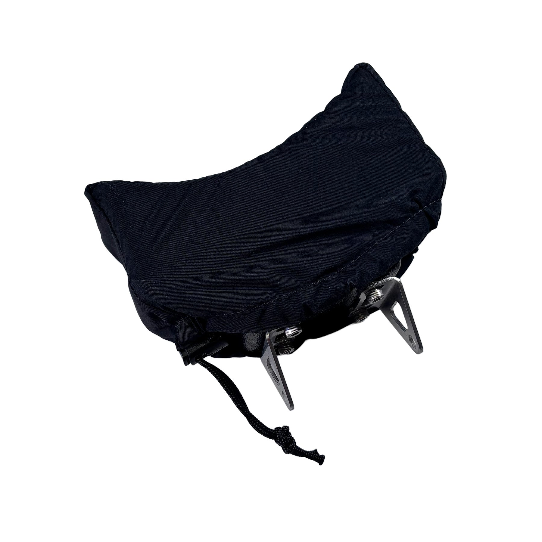 Angled view of the T-Cycle Finer Recliner Medium Neckrest Conversion Kit for Catrike Neck Rests against a white background.