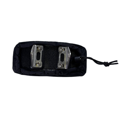 Top view of the T-Cycle Finer Recliner Medium Neckrest Conversion Kit for Catrike Neck Rests against a white background.