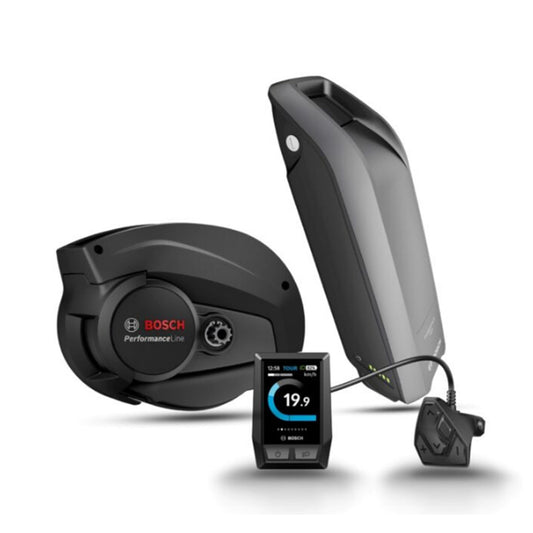 TerraTrike Bosch Boost Kit ePlus includes a motor, battery, display and controller.