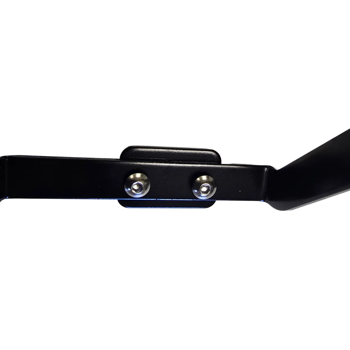 Closeup view of the mounting bolts on the TerraTrike Comfort Pedal Conversion Kit Pair against a white background.
