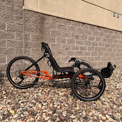TerraTrike Demo Gran Tourismo e-Plus Flame On Recumbent Trike