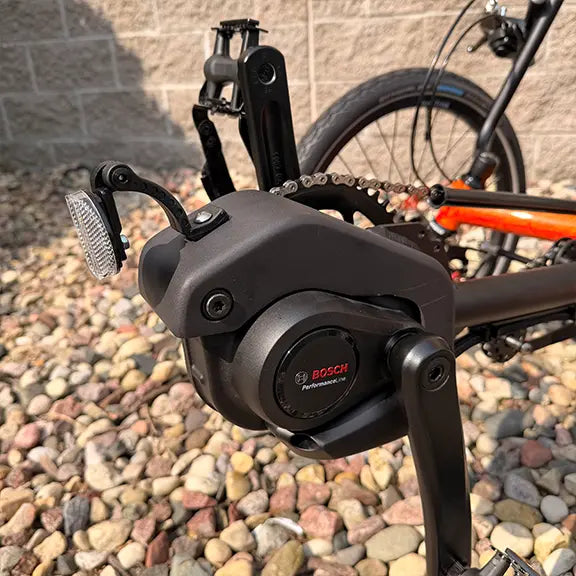TerraTrike Demo Gran Tourismo e-Plus Flame On Recumbent Trike