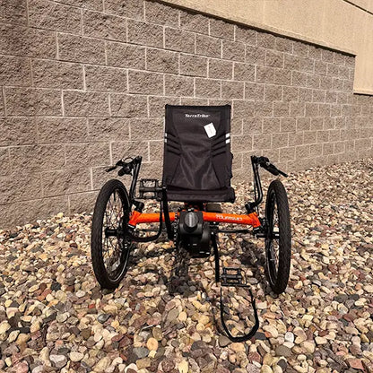 TerraTrike Demo Gran Tourismo e-Plus Flame On Recumbent Trike