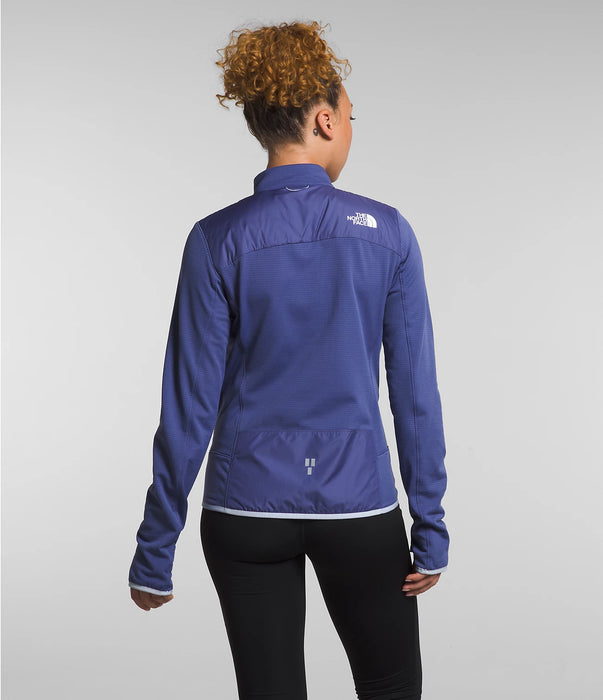 The North Face Women's packable Winter Warm Pro Jacket Cave Blue