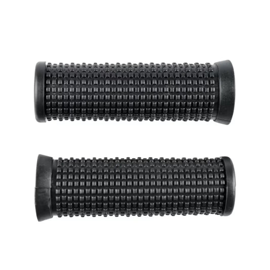 Side view of the Trek Kids MTB Black Grip Set 92mm against a white background.