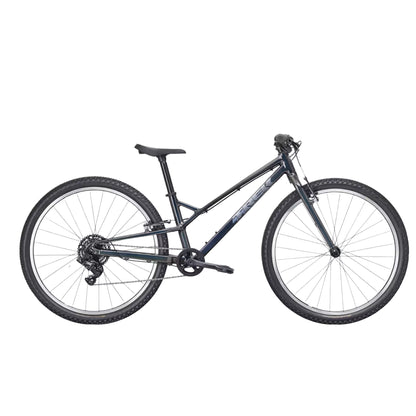 Side view of the Trek Wahoo 26 Path in Dark Prismatic against a white background.