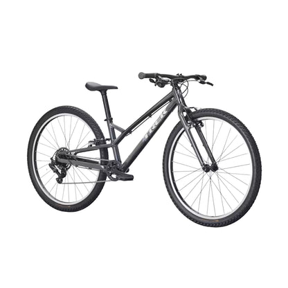 Angled side view of the Trek Wahoo 26 Path in Dark Prismatic against a white background.