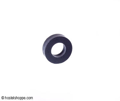 Studio image of black ring of an HP Spring Travel reducer clip