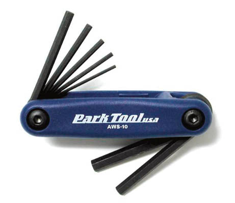 Park Tool Folding Metric Hex Set (AWS-11)