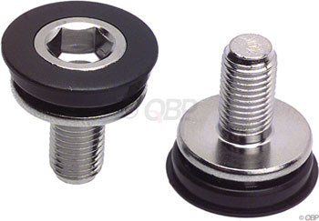 Problem Solvers Crank Arm Fixing Bolts shown from the top and bottom