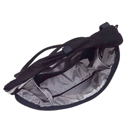 Radical Design Pino Seat Bag Black studio image top down