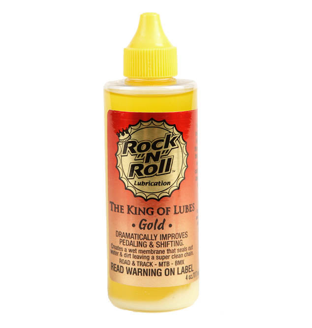 Rock-N-Roll Gold Bike Chain Lube 4oz