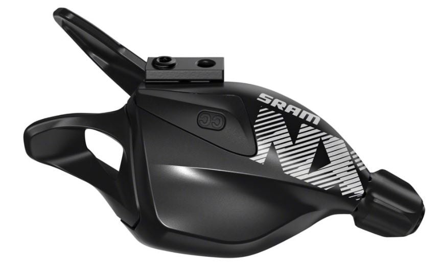 Black SRAM NX Eagle 12-Speed Trigger Shifter with Discrete Clamp