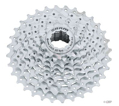 SRAM PG-970 9 Speed 11-34t Cassettetop down view
