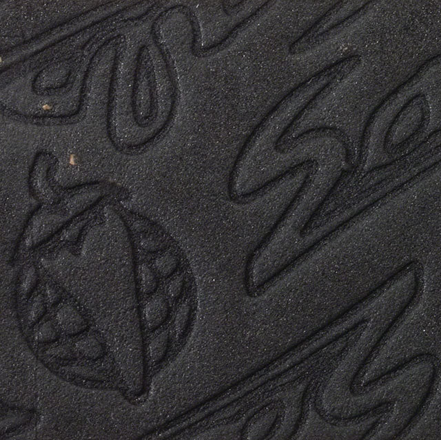 Salsa Gel Cork Bar Tape Black up close image of the design