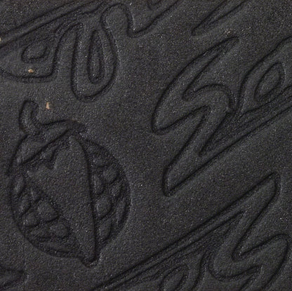 Salsa Gel Cork Bar Tape Black up close image of the design