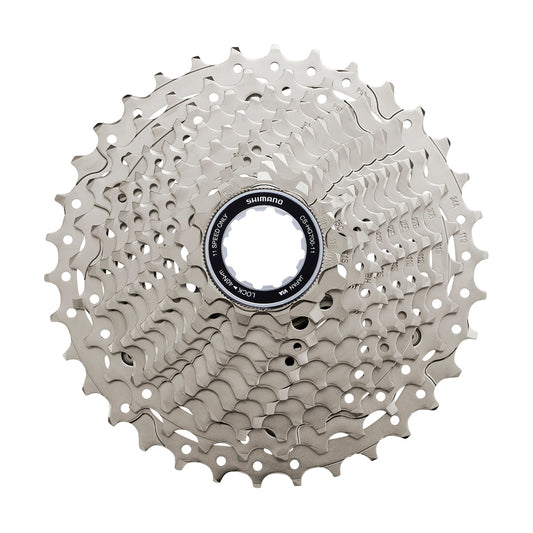 Shimano HG-700 11-Speed 11-34 Cassette top down view