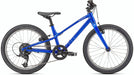 Specialized Jett Kids Multi Speed Bike 20" Gloss Cobalt/ Ice Blue, studio side view