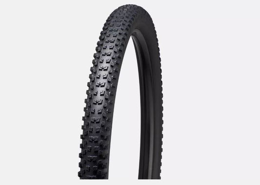 A black Specialized Ground Control Grid 2Bliss Ready T7 bicycle tire with a herringbone tread pattern.