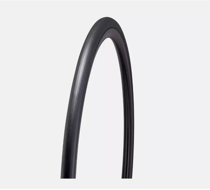 A black road bicycle tire with a foldable 2Bliss bead, designed for 700c x 26mm wheels.