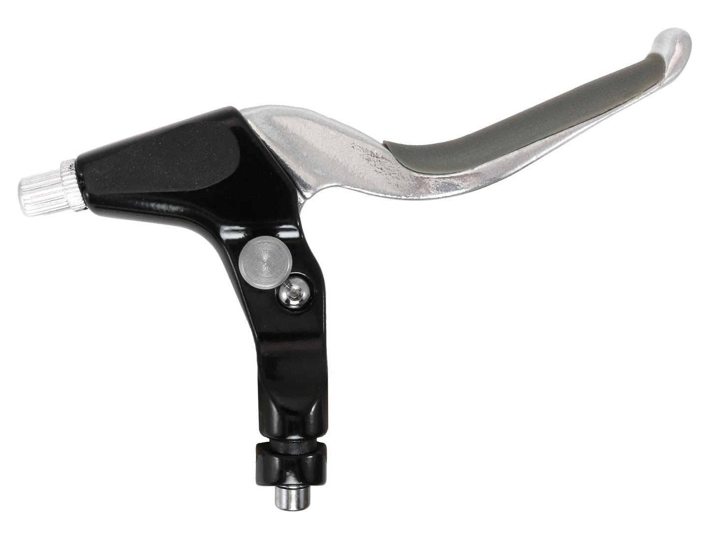 TerraTrike Two-Into-One Right brake lever, showing the entire black and silver brake lever in the image