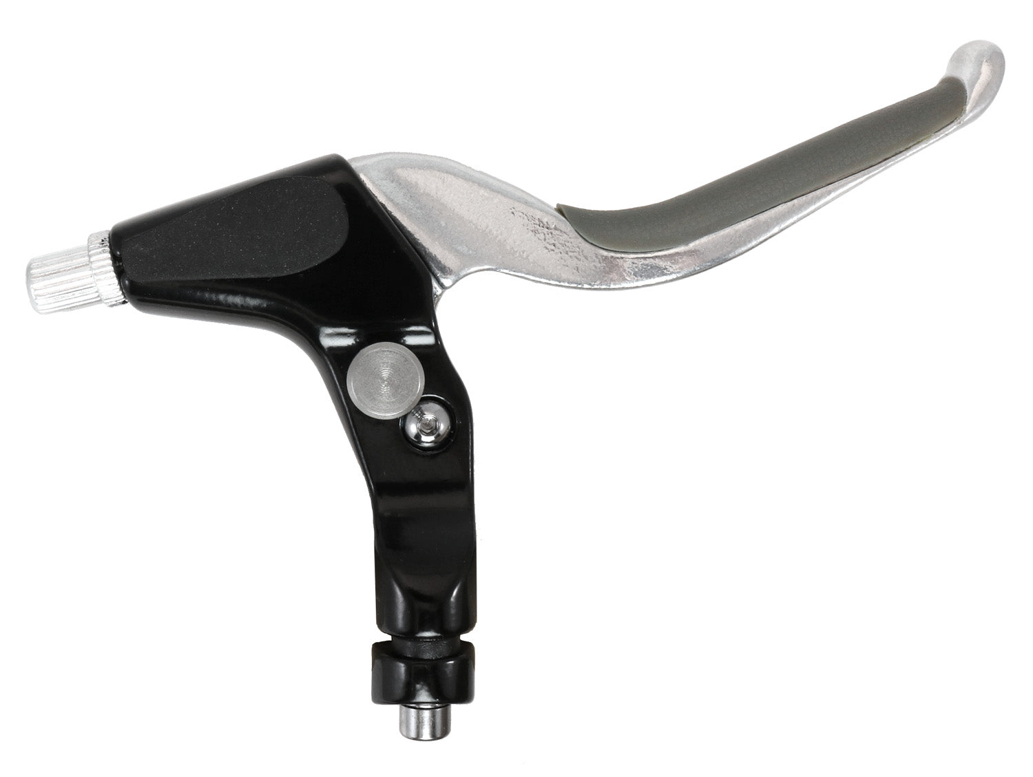 TerraTrike Two-Into-One Right brake lever, showing the entire black and silver brake lever in the image