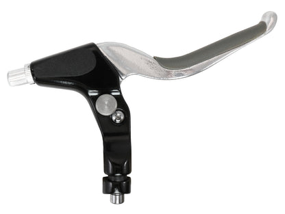 TerraTrike Two-Into-One Right brake lever, showing the entire black and silver brake lever in the image