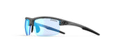 Tifosi Rivet Sunglasses in Satin Vapor with Clarion Blue Fototec Lens.