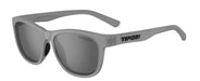 Tifosi Swank Sunglasses in Satin Vapor with Smoke Polarized Lens.