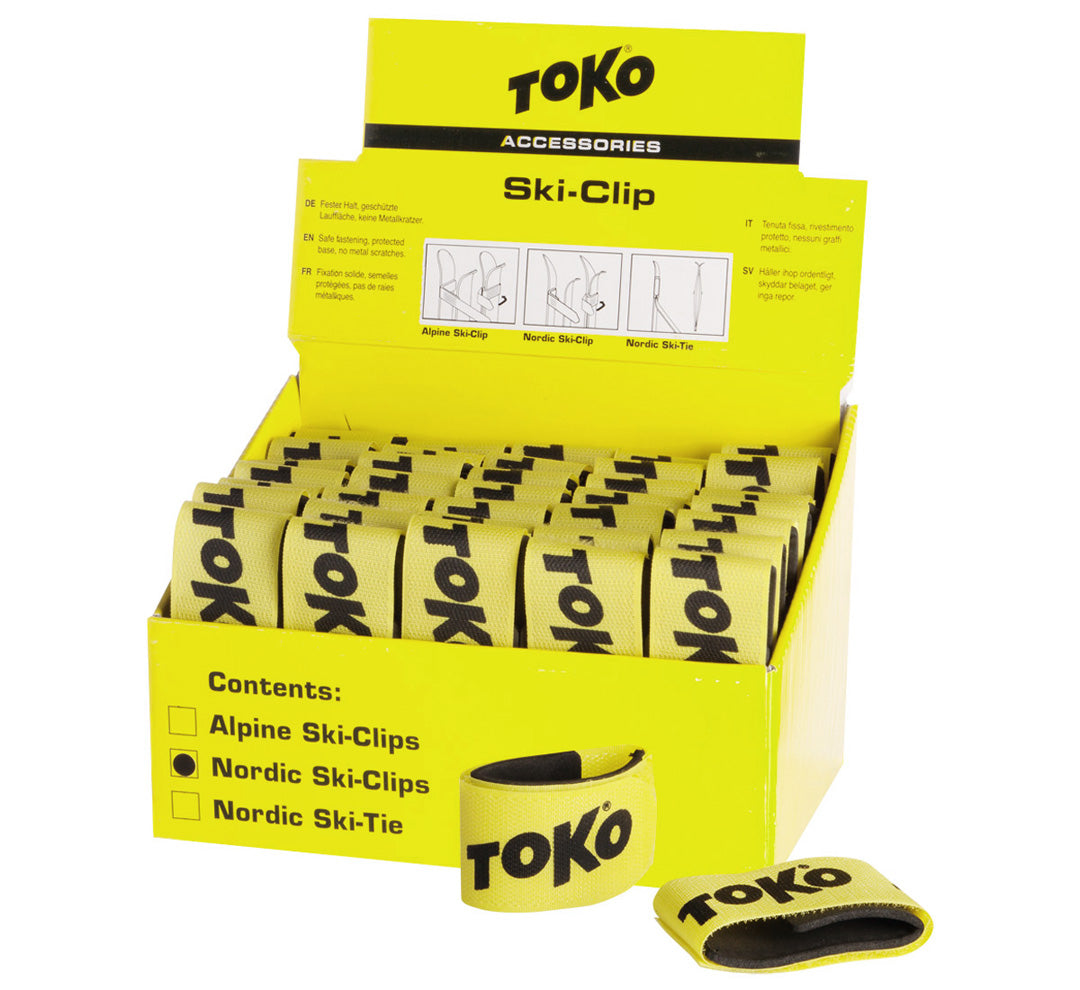 Toko Nordic Ski Clip all of them in a box, studio image